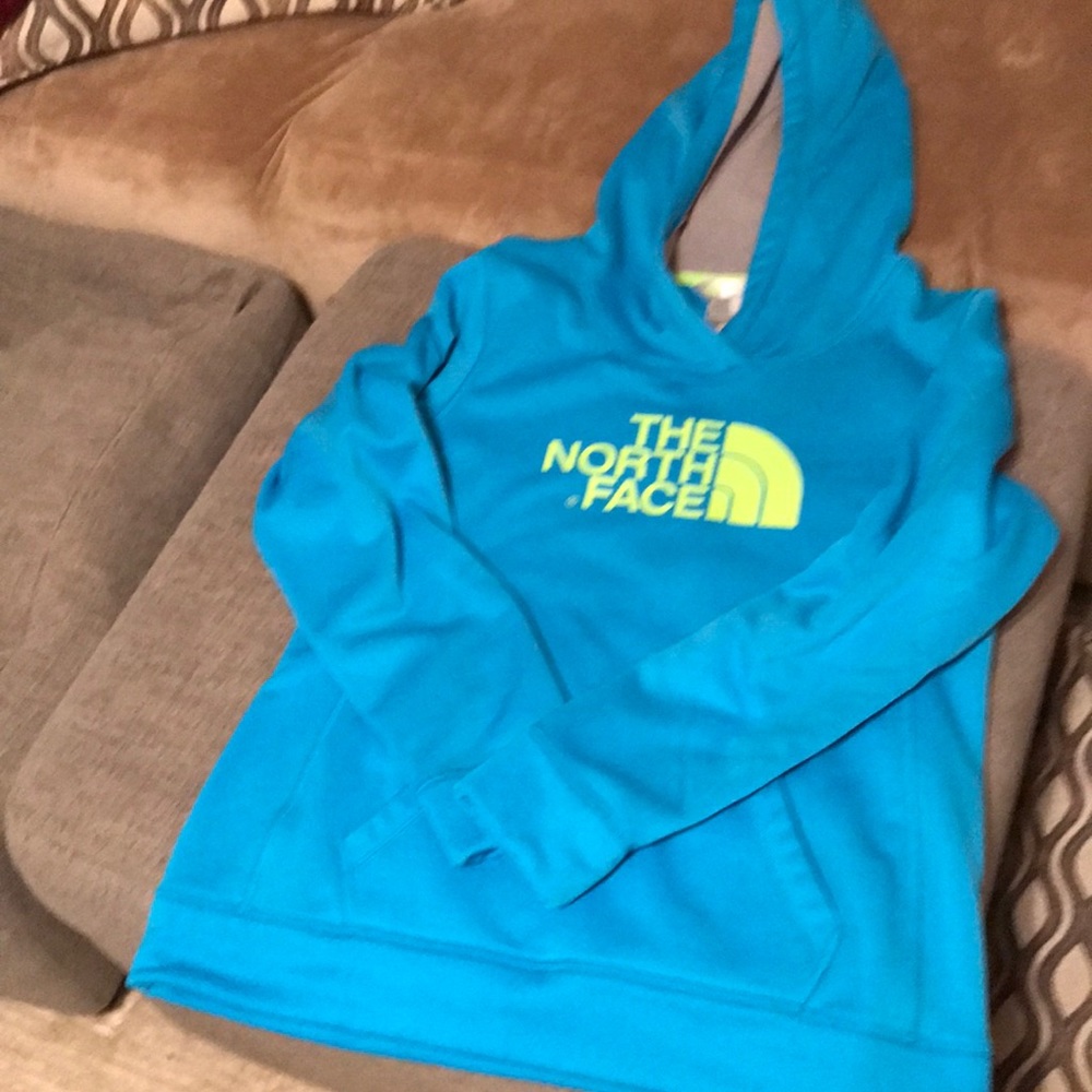Woman’s NorthFace Large Soft Hoodie